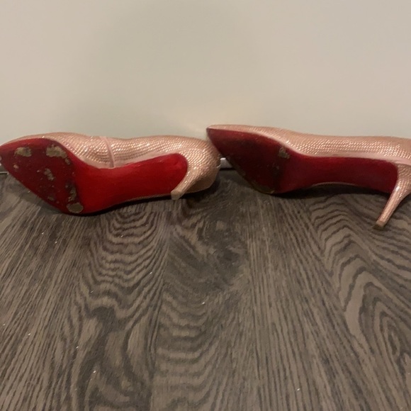 Jessica Simpson Rose gold heels​​​​ - Picture 3 of 5